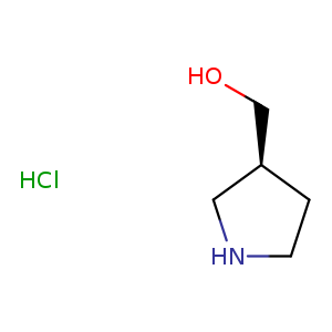 3-Pyrrolidinemethanol, hydrochloride (1:1), (3S)-