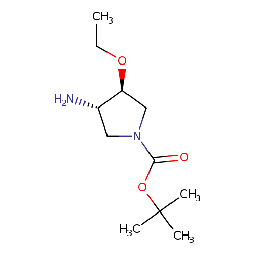 Trans-3-amino-1-boc-4-ethoxypyrrolidine