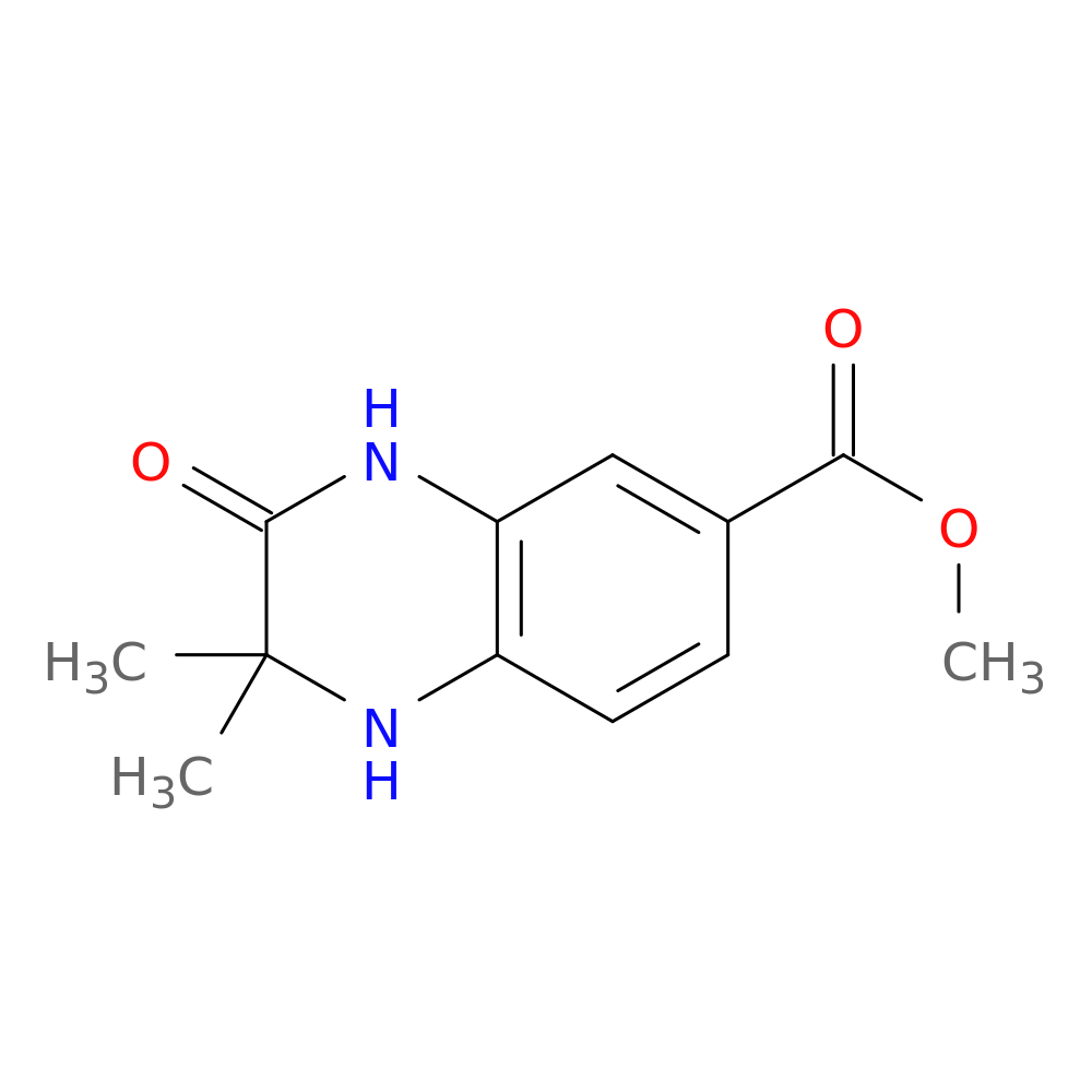 methyl 2,2-dimethyl-3-oxo-1,2,3,4-tetrahydroquinoxaline-6-carboxylate