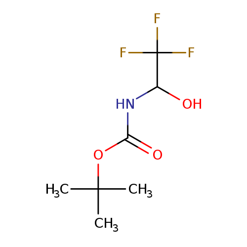 TERT-BUTYL N-(1-HYDROXY-2,2,2-TRIFLUOROETHYL)CARBAMATE
