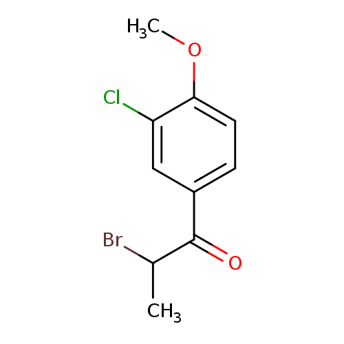 2-bromo-1-(3-chloro-4-methoxyphenyl)propan-1-one
