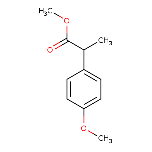Benzeneacetic acid, 4-methoxy-a-methyl-, methyl ester
