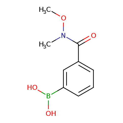 3-(N,O-Dimethylhydroxylaminocarbonyl)phenylboronic acid