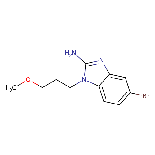 5-Bromo-1-(3-methoxypropyl)-1H-benzo[d]imidazol-2-amine
