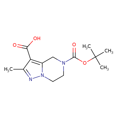 5-[(tert-butoxy)carbonyl]-2-methyl-4H,5H,6H,7H-pyrazolo[1,5-a]pyrazine-3-carboxylicacid