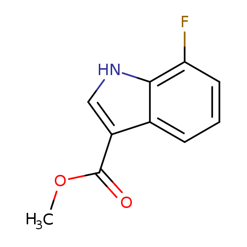 1H-INDOLE-3-CARBOXYLIC ACID,7-FLUORO-,METHYL ESTER