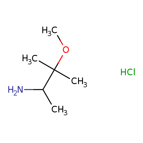 3-methoxy-3-methylbutan-2-amine hydrochloride