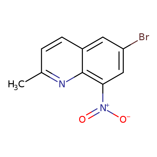 Quinoline, 6-bromo-2-methyl-8-nitro-
