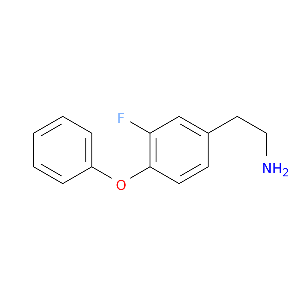 2-(3-Fluoro-4-phenoxyphenyl)ethan-1-amine