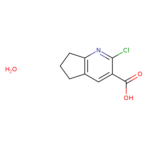 2-Chloro-6,7-dihydro-5h-cyclopenta[b]pyridine-3-carboxylic acid hydrate
