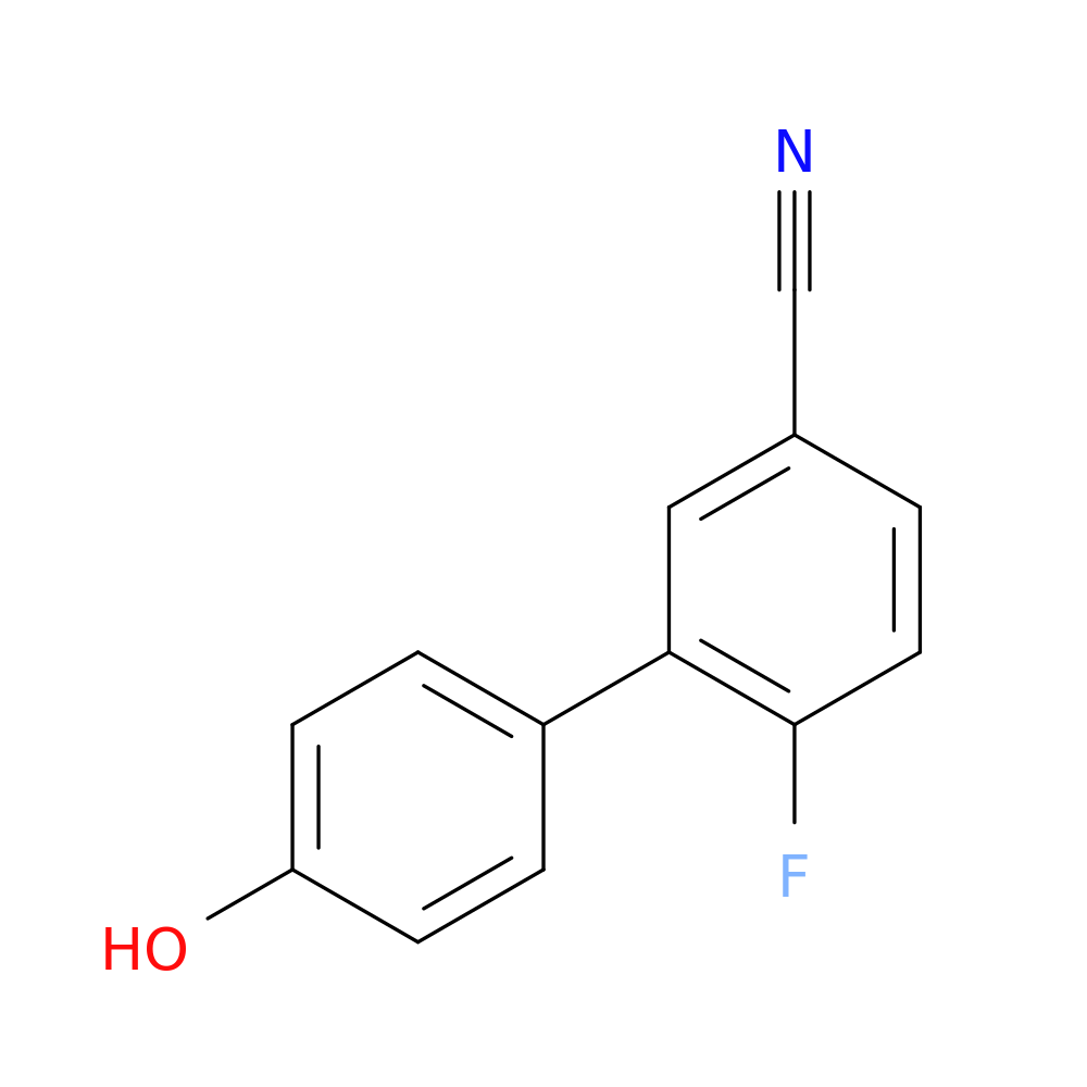 4-(5-Cyano-2-fluorophenyl)phenol