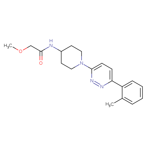 2-methoxy-N-{1-[6-(2-methylphenyl)pyridazin-3-yl]piperidin-4-yl}acetamide