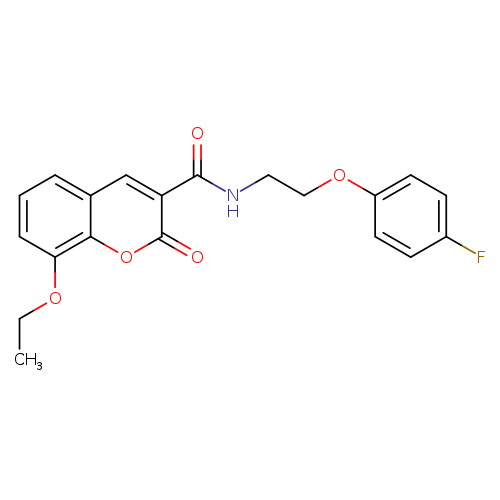 8-ethoxy-N-[2-(4-fluorophenoxy)ethyl]-2-oxo-2H-chromene-3-carboxamide