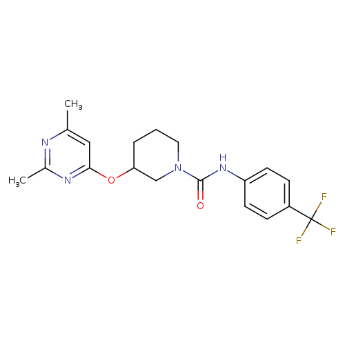 3-[(2,6-dimethylpyrimidin-4-yl)oxy]-N-[4-(trifluoromethyl)phenyl]piperidine-1-carboxamide