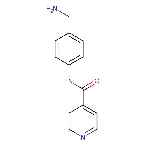 N-[4-(aminomethyl)phenyl]pyridine-4-carboxamide