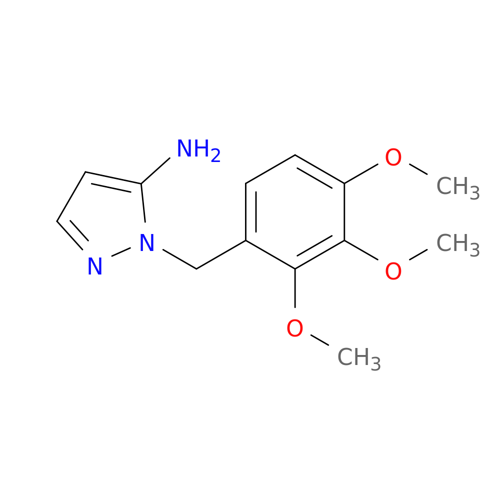1-(2,3,4-Trimethoxybenzyl)-1H-pyrazol-5-amine