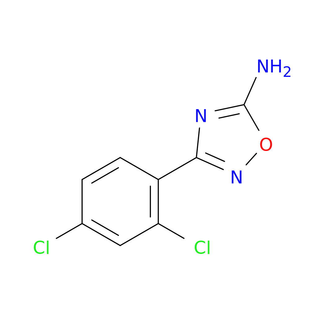 3-(2,4-dichlorophenyl)-1,2,4-oxadiazol-5-amine