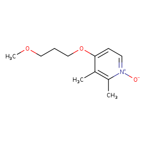 Pyridine,4-(3-methoxypropoxy)-2,3-dimethyl-, 1-oxide