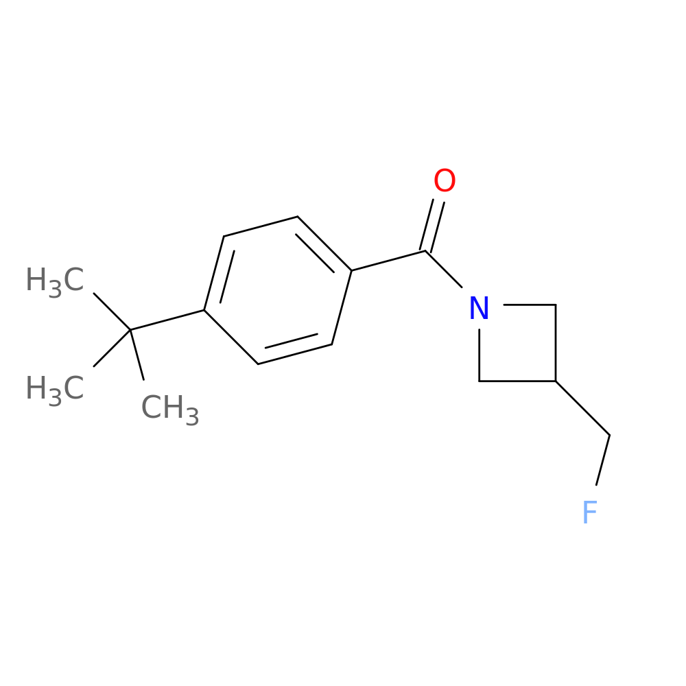 1-(4-tert-butylbenzoyl)-3-(fluoromethyl)azetidine