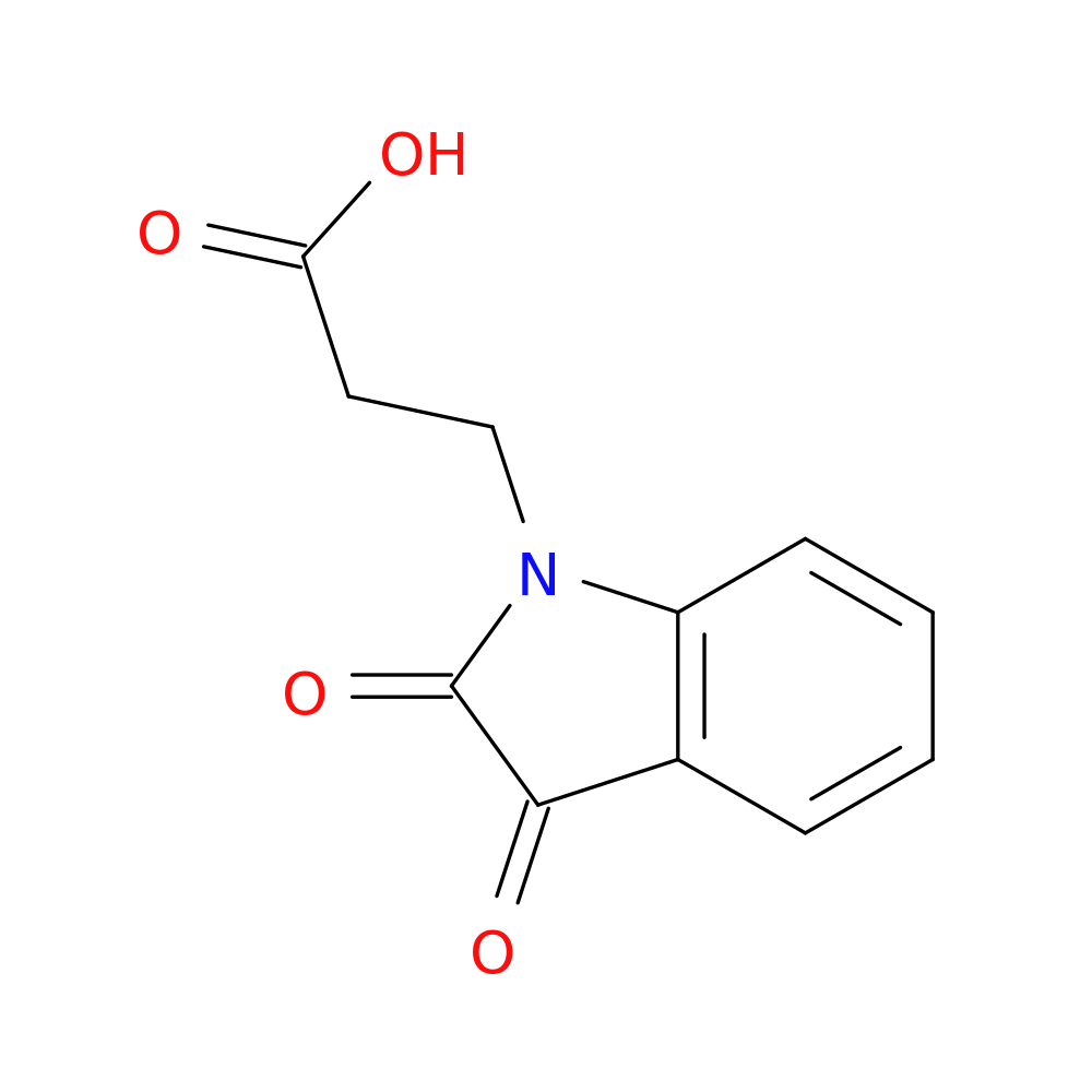 3-(2,3-Dioxoindolin-1-Yl)Propanoic Acid
