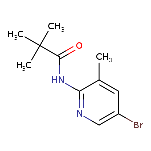 5-Bromo-2-pivaloylamino-3-picoline
