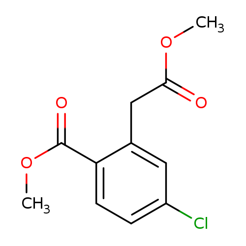 methyl4-chloro-2-(2-methoxy-2-oxoethyl)benzoate