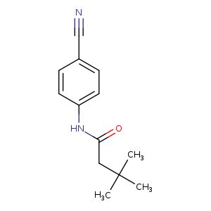 N-(4-cyanophenyl)-3,3-dimethylbutanamide