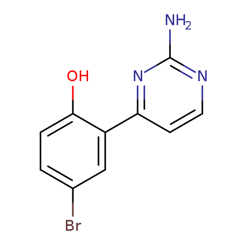 2-(2-Aminopyrimidin-4-yl)-4-bromophenol