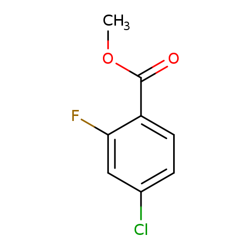 Benzoic acid, 4-chloro-2-fluoro-, methyl ester