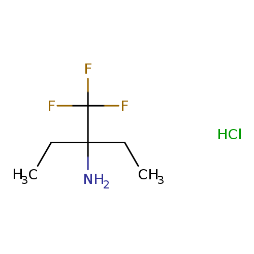 3-(Trifluoromethyl)pentan-3-amine hydrochloride