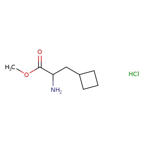 Methyl 2-amino-3-cyclobutylpropanoate hydrochloride