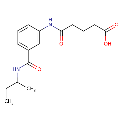 5-((3-(sec-Butylcarbamoyl)phenyl)amino)-5-oxopentanoic acid