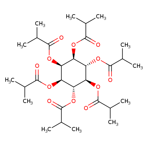 2,3,4,5,6-pentakis(isobutyryloxy)cyclohexyl 2-methylpropanoate