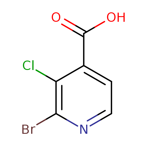 4-Pyridinecarboxylic acid, 2-bromo-3-chloro-