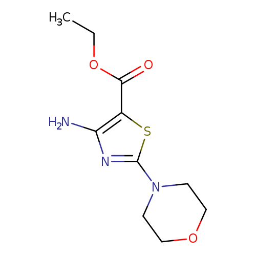 ethyl 4-amino-2-(morpholin-4-yl)-1,3-thiazole-5-carboxylate