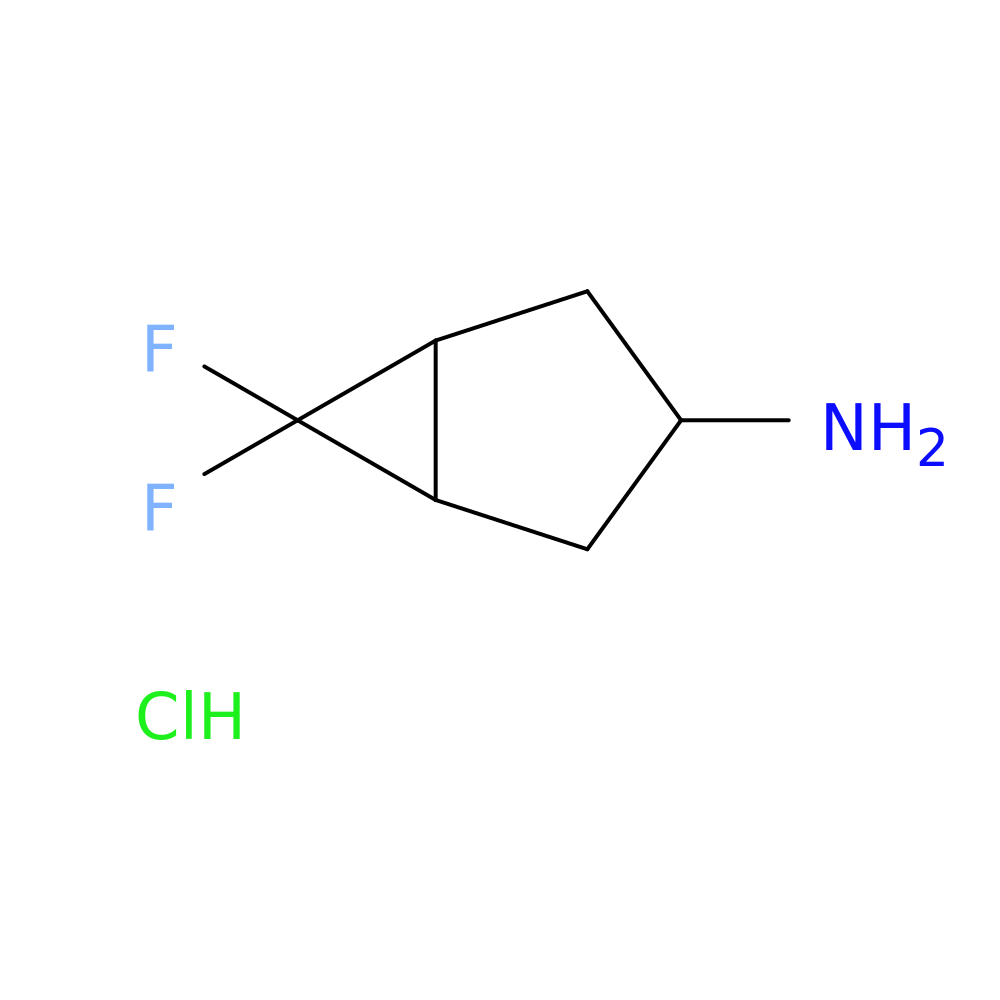 6,6-difluorobicyclo[3.1.0]hexan-3-amine hydrochloride