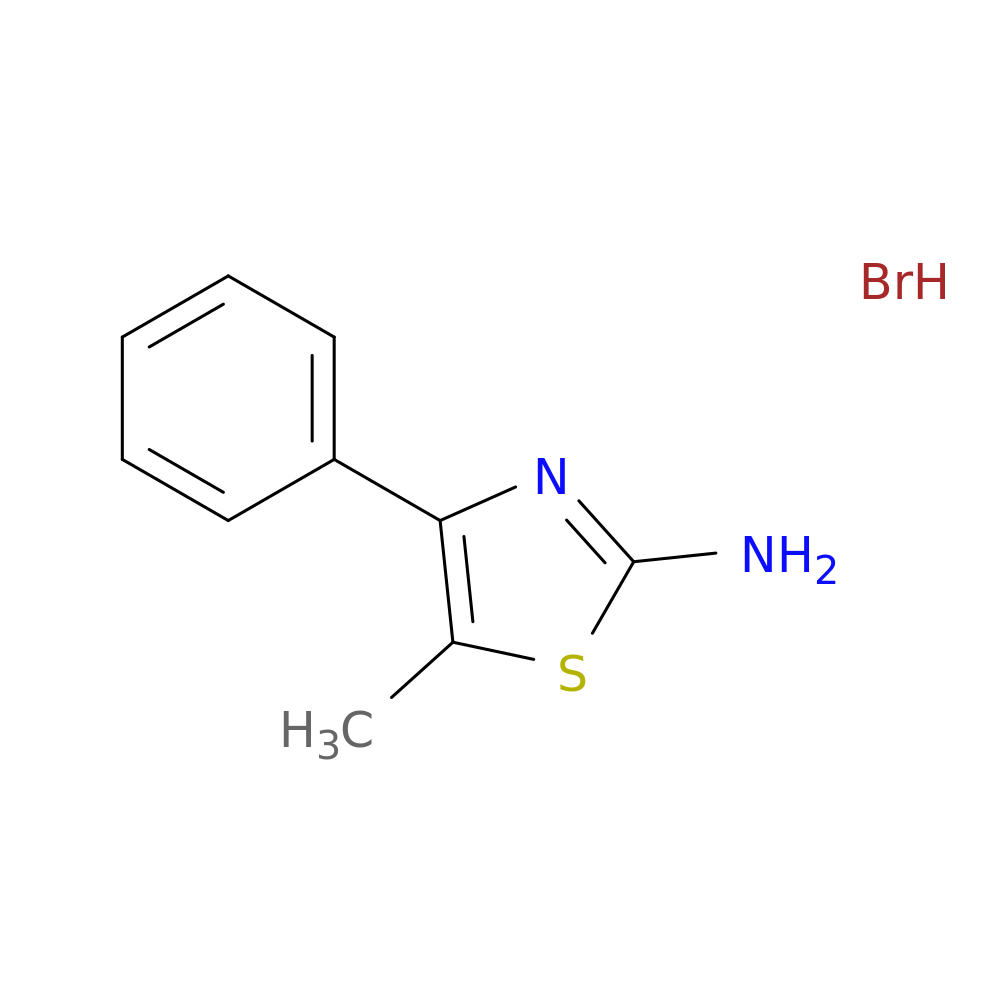 5-Methyl-4-phenyl-1,3-thiazol-2-amine hydrobromide
