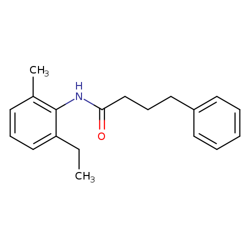 N-(2-ethyl-6-methylphenyl)-4-phenylbutanamide