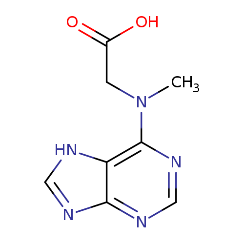 [Methyl(7h-purin-6-yl)amino]acetic acid