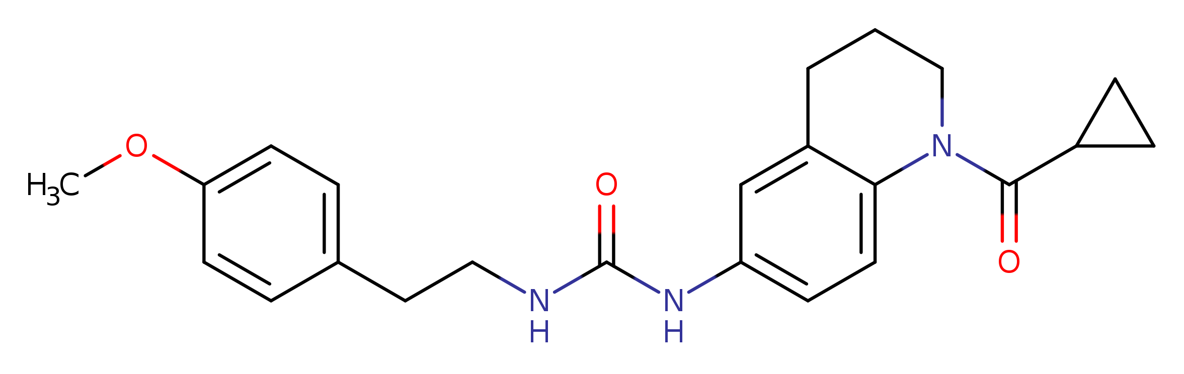 3-(1-cyclopropanecarbonyl-1,2,3,4-tetrahydroquinolin-6-yl)-1-[2-(4-methoxyphenyl)ethyl]urea