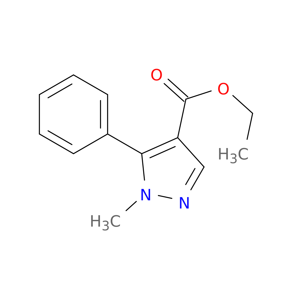 ethyl 1-methyl-5-phenyl-1H-pyrazole-4-carboxylate