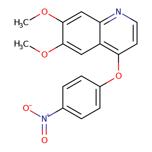 6,7-Dimethoxy-4-(4-nitrophenoxy)quinoline