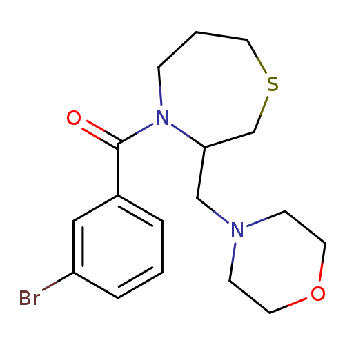 4-(3-bromobenzoyl)-3-[(morpholin-4-yl)methyl]-1,4-thiazepane