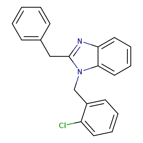 2-benzyl-1-[(2-chlorophenyl)methyl]-1H-1,3-benzodiazole