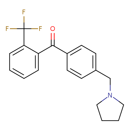 4'-Pyrrolidinomethyl-2-trifluoromethylbenzophenone