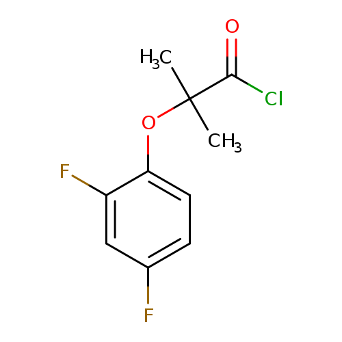 2-(2,4-Difluorophenoxy)-2-methylpropanoyl chloride