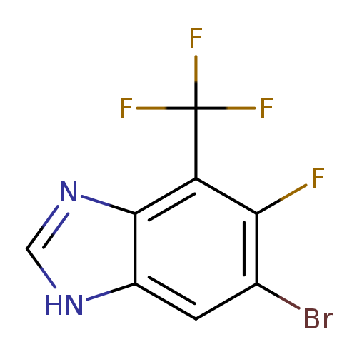 6-Bromo-5-fluoro-4-(trifluoromethyl)-1H-benzimidazole