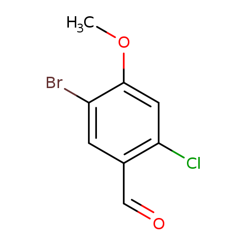5-Bromo-2-chloro-4-methoxybenzaldehyde