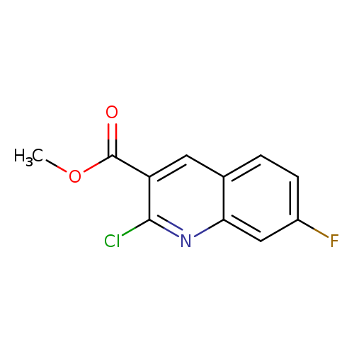methyl 2-chloro-7-fluoroquinoline-3-carboxylate