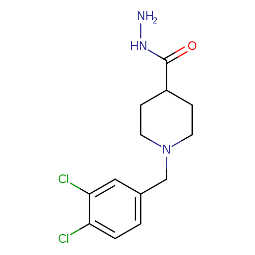 1-[(3,4-dichlorophenyl)methyl]piperidine-4-carbohydrazide